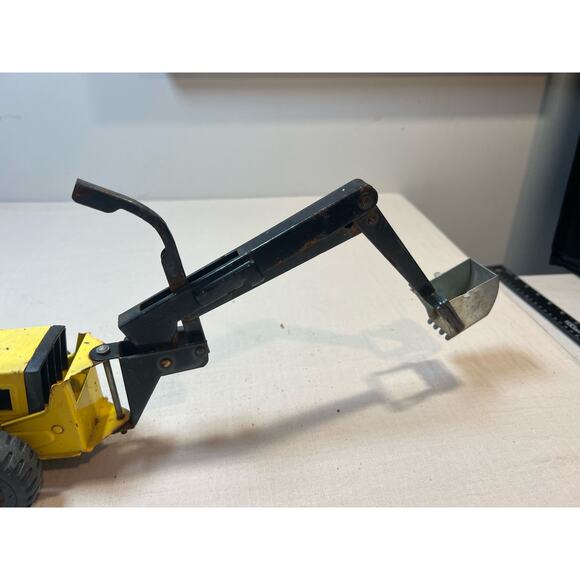 Vintage Tonks & Nylint Work Trucks Garbage,Steel Skid,Front-End Loader,Bulldozer - Picture 11 of 16